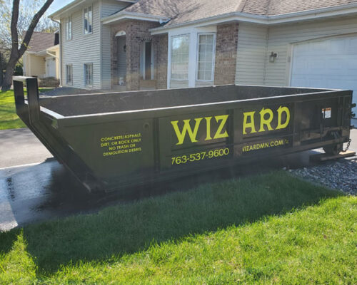Concrete/Asphalt Dumpster Rental - 6 Yard - 14,000lb weight limit